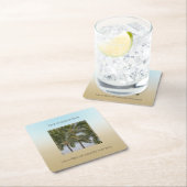 Kauai Hawaii Palm Trees Beauful Moments Kartonnen Onderzetters (Insitu)