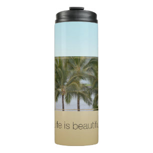 Kauai Hawaii Palm Trees Beauful Moments          Thermosbeker