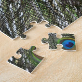 Kauai Hawaii Peacock Feathers Legpuzzel (Zijkant)