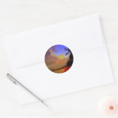Kauai Hawaii Ronde Sticker (Envelop)