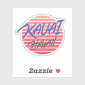 Kauai Hawaii Sticker (Vel)
