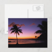 Kauai Hawaii Sunset Briefkaart (Voorkant / Achterkant)