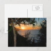 Kauai Hawaii Sunset Briefkaart (Voorkant / Achterkant)