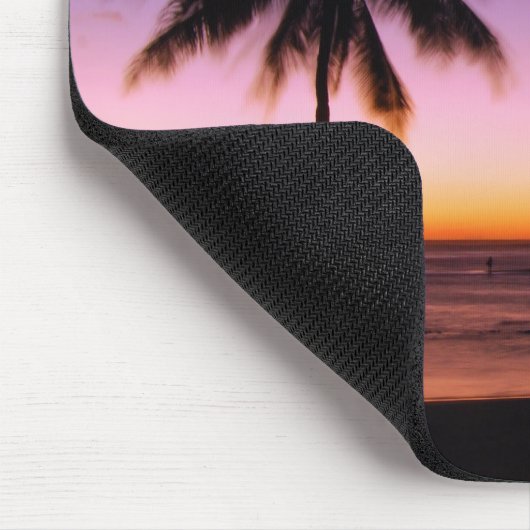 Kauai Hawaii Sunset Mousepad Muismat (Hoek)
