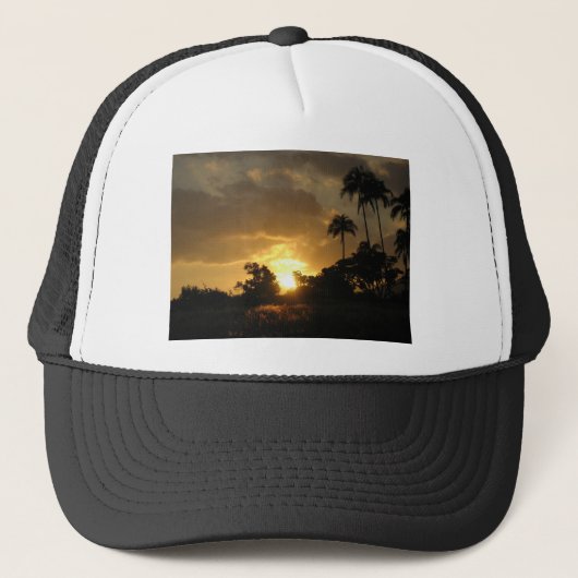 Kauai, Hawaii Sunset Trucker Pet (Voorkant)