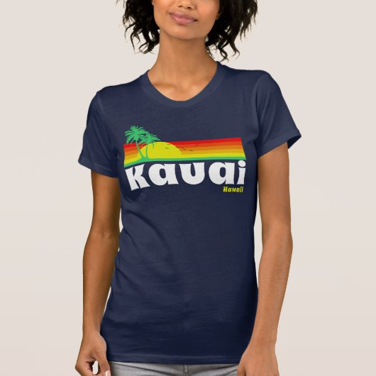 Kauai Hawaii T-shirt (Voorkant)