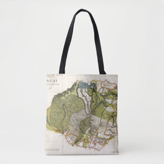 Kauai, Hawaii Tote Bag (Voorkant)
