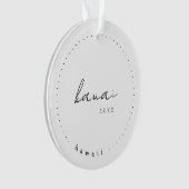 Kauai Hawaii Travel United States Simple Ornament (voorkant)