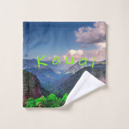 Kauai Hawaii Tropical Mountain Range Washandje