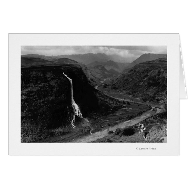 Kauai, Hawaii - Uitzicht Hanapepe Valley (Voorkant Horizontaal)