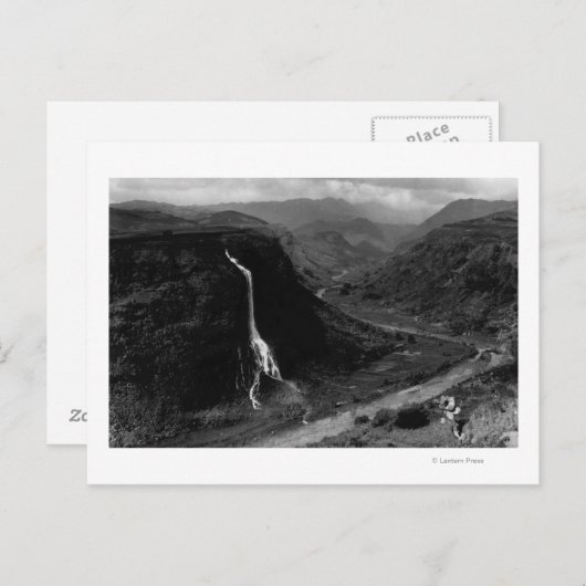 Kauai, Hawaii - Uitzicht Hanapepe Valley Briefkaart (Voorkant / Achterkant)