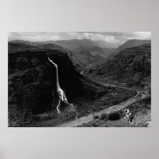 Kauai, Hawaii - Uitzicht Hanapepe Valley Poster (Voorkant)