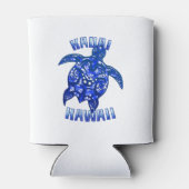 Kauai Hawaii Vacation Tribal Turtle Blikjeskoeler (Achterkant)