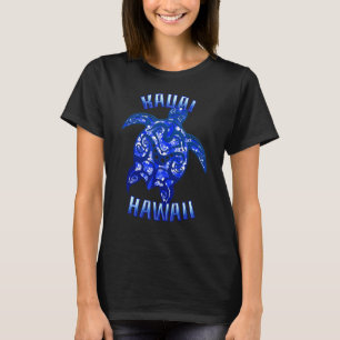 Kauai Hawaii Vakantie Tribal Turtle 1 T-shirt