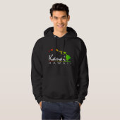 KAUAI Hawaii (vervormd ontwerp) Hoodie (Voorkant volledig)