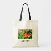 Kauai Hawaiian Aloha Butterfly Tote Bag (Voorkant)