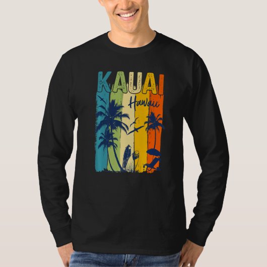 Kauai Hawaiian Family Vacation Matching Group Prem T-shirt (Voorkant)
