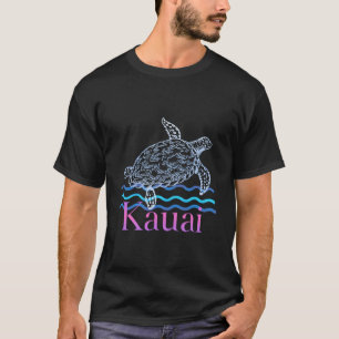 Kauai Hawaiian Island Zwemmen Zee Schildpad Hawaii T-shirt