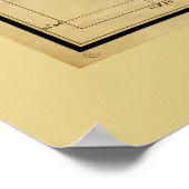 Kauai, Hawaiian Islands Map (1903) Poster (Hoek)