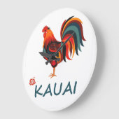 Kauai Hawaiian Rooster Country Clock Grote Klok (Hoek)