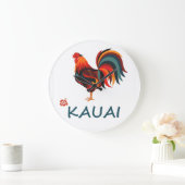 Kauai Hawaiian Rooster Country Clock Grote Klok (Huis)