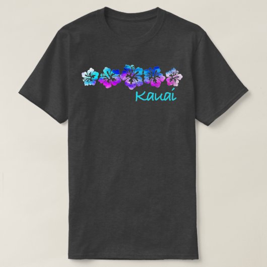 Kauai  Hibiscus Flower T-shirt (Design voorkant)