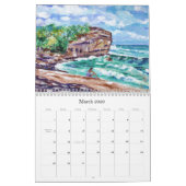 Kauai is Paradise Hawaii Art Calendar  Kalender (Mar 2026)