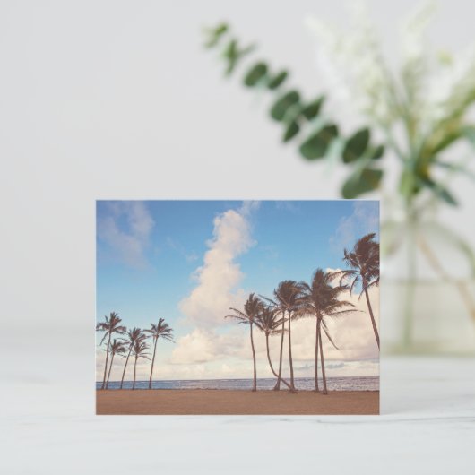 Kauai Island Palm Trees Briefkaart (Staand voorkant)