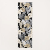 Kauai Jungle Hawaiian Hibiscus and Palms - Neutral Yogamat (Voorkant)