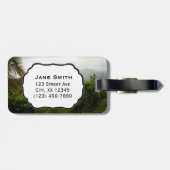 Kauai, Landscape Scene Hawaii Bagagelabel (Achterkant horizontaal)