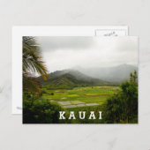 Kauai, Landscape Scene Hawaii Briefkaart (Voorkant / Achterkant)