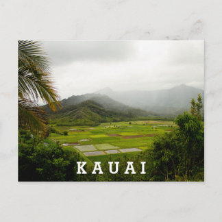 Kauai, Landscape Scene Hawaii Briefkaart