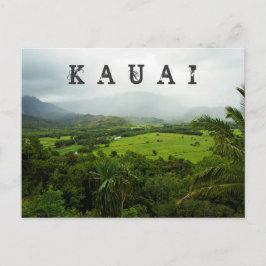 Kauai, Landscape Scene Hawaii Briefkaart