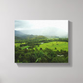 Kauai, Landscape Scene Hawaii Canvas Afdruk (Voorkant)
