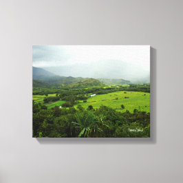 Kauai, Landscape Scene Hawaii Canvas Afdruk