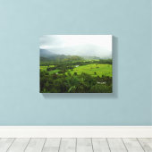 Kauai, Landscape Scene Hawaii Canvas Afdruk (Insitu (Houten vloer))