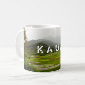 Kauai, Landscape Scene Hawaii Koffiemok (Voorkant links)