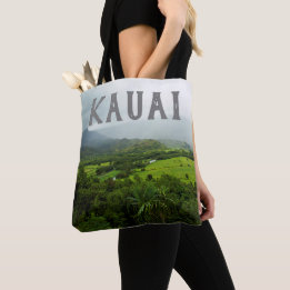 Kauai, Landscape Scene Hawaii Tote Bag