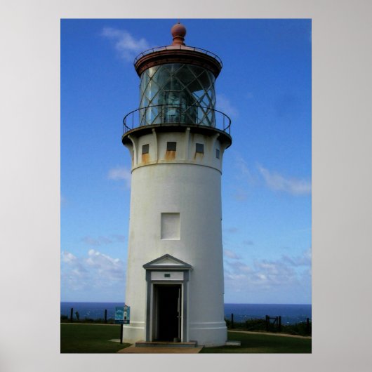 Kauai Lighthouse Poster (Voorkant)