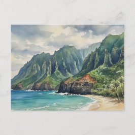 Kauai Na Pali-kust Briefkaart