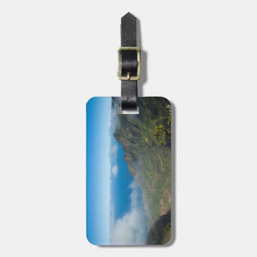 Kauai Na Pali kust van Kokee Bagagelabel (Voorkant verticaal)