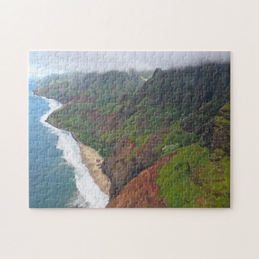 Kauai - Na'pali kust - Hawaii puzzel Legpuzzel (Horizontaal)