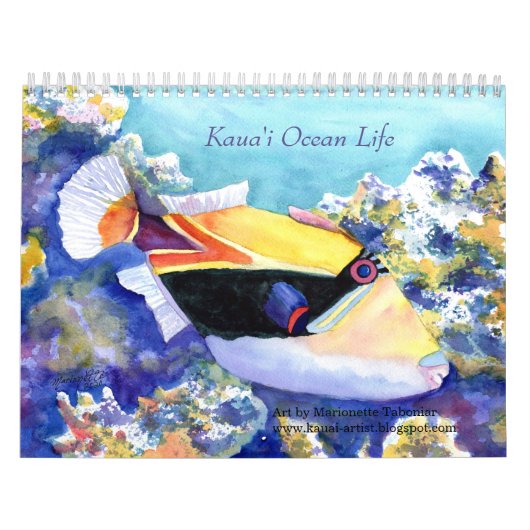 Kauai Ocean Life Kalender (Hoes)