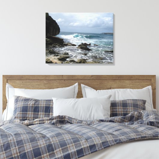 Kauai Ocean Scene Canvas (Insitu (Slaapkamer))