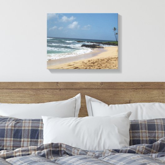 Kauai Ocean Scene Canvas (Insitu (Slaapkamer))