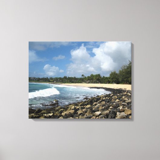 Kauai Ocean Scene Canvas (Voorkant)