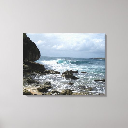 Kauai Ocean Scene Canvas Afdruk (Voorkant)