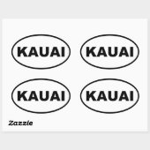 KAUAI OVALE STICKER (Vel)