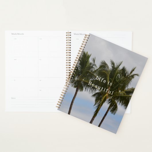 Kauai Palmbomen (foto genomen door mij) Planner (Display)
