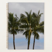 Kauai Palmbomen (foto genomen door mij) Planner (Voorkant)